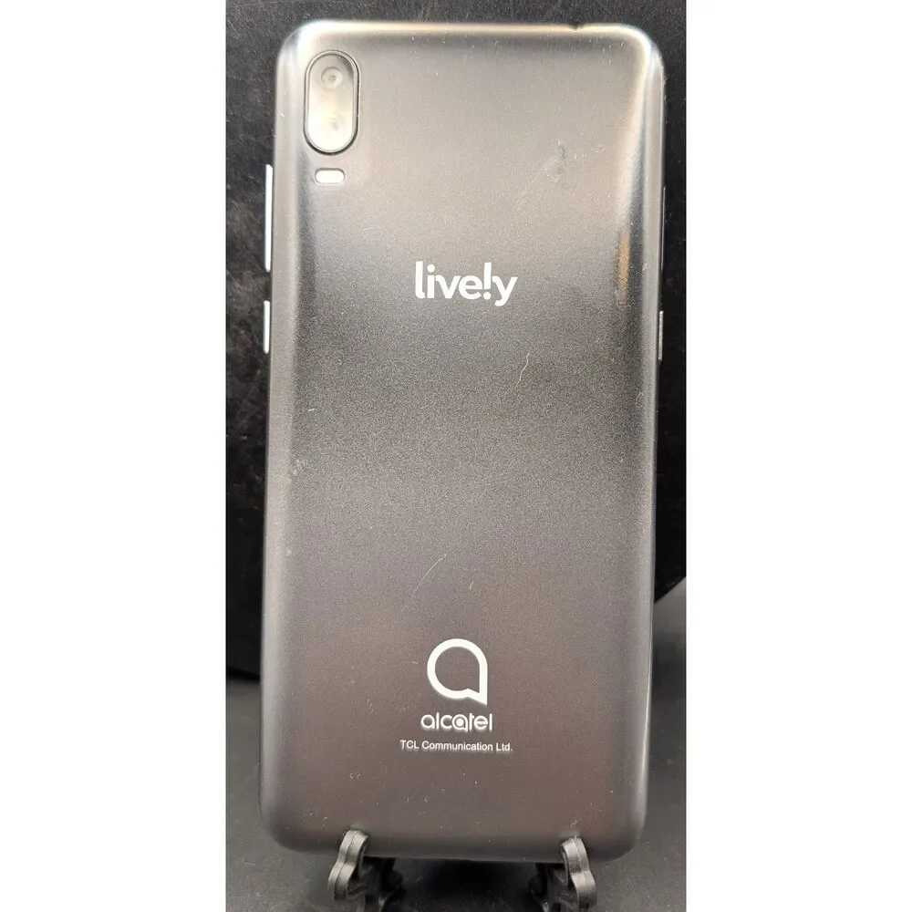 Lively Alcatel Android Smartphone • Powers On • Wiped • Ready for Reuse - AS IS